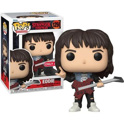 Funko Pop Eddie Gitara Stranger Things - Kolekcjonerska Figurka z Winylu Funko Pop Eddie Gitara Stranger Things - Kolekcjonerska Figurka z Winylu