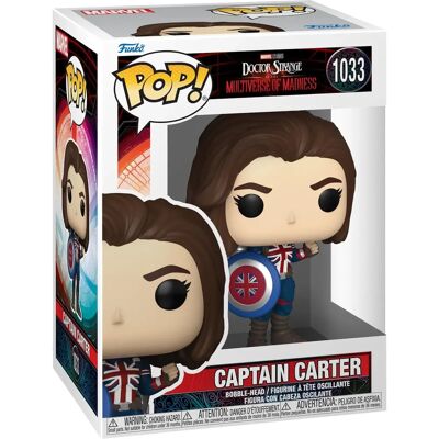 Funko Pop! Doctor Strange im Multiversum des Wahnsinns - Captain Carter Funko Pop! Doctor Strange im Multiversum des Wahnsinns - Captain Carter