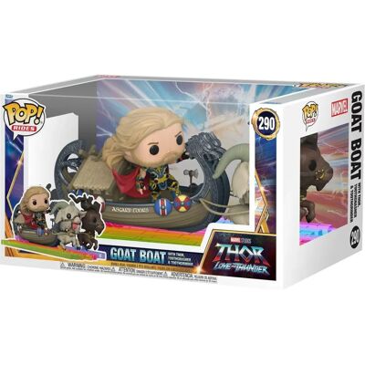 Funko Pop! Rides - Goat Boat con Thor, Toothgnasher e Toothgrinder (290) Funko Pop! Rides - Goat Boat con Thor, Toothgnasher e Toothgrinder (290)