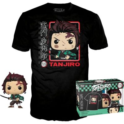 Funko Pop Tanjiro Kamado i Koszulka - Demon Slayer Funko Pop Tanjiro Kamado i Koszulka - Demon Slayer