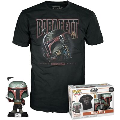 Funko Boba Fett Vinile e Maglietta - Collezione Star Wars Funko Boba Fett Vinile e Maglietta - Collezione Star Wars