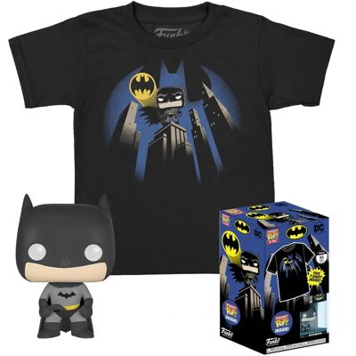 Funko Batman Sonderedition Kinder T-Shirt & Vinylfigur-Set Funko Batman Sonderedition Kinder T-Shirt & Vinylfigur-Set