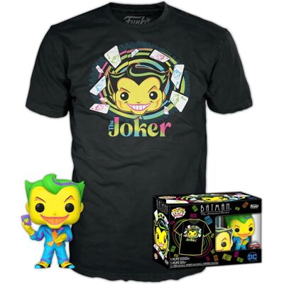 Figura in vinile Joker e maglietta - Blacklight - Collezionabile Figura in vinile Joker e maglietta - Blacklight - Collezionabile
