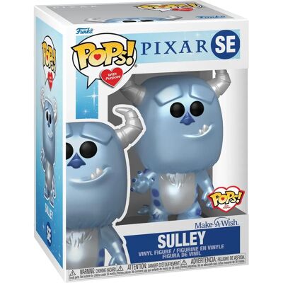 Funko Pops! Com Propósito (Fundação Make-A-Wish) - Pixar Sulley (Metálico) Funko Pops! Com Propósito (Fundação Make-A-Wish) - Pixar Sulley (Metálico)