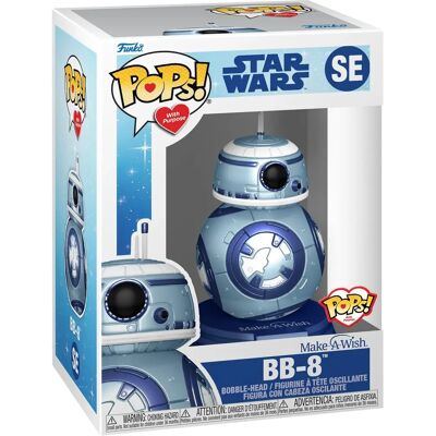 Funko Pops! Cu Scop (Make-A-Wish Foundation) - Star Wars BB-8 (Metallic) Funko Pops! Cu Scop (Make-A-Wish Foundation) - Star Wars BB-8 (Metallic)