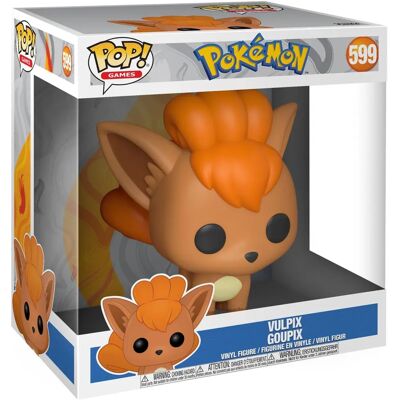 Funko Brand Vulpix Jumbo Action Figure - 25cm Pokémon Collectible Funko Brand Vulpix Jumbo Action Figure - 25cm Pokémon Collectible