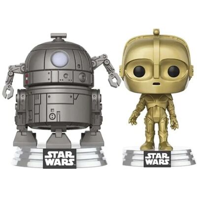 Funko Star Wars C-3PO & R2-D2 Vinyl Figuren 2er Set Funko Star Wars C-3PO & R2-D2 Vinyl Figuren 2er Set