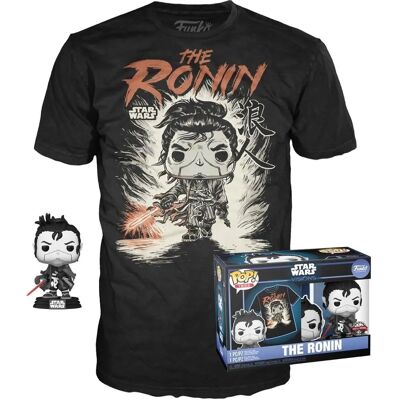 Funko Pop! & Tee: Star Wars: Visions - The Ronin T-Shirt Funko Pop! & Tee: Star Wars: Visions - The Ronin T-Shirt