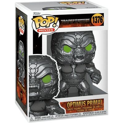 Funko Pop! Figura in Vinile Optimus Primal - Transformers Rise of the Beasts Collezionabile Funko Pop! Figura in Vinile Optimus Primal - Transformers Rise of the Beasts Collezionabile