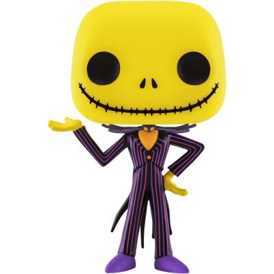 Funko - Jack Skellington Blacklight - Figura de vinilo Funko - Jack Skellington Blacklight - Figura de vinilo