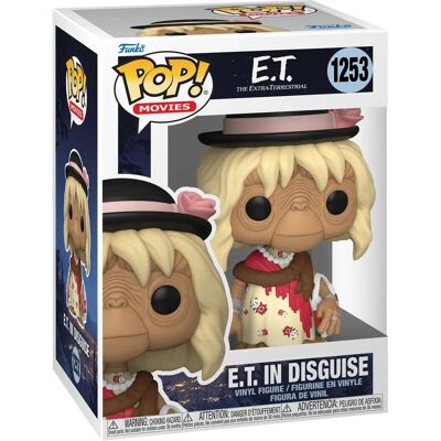 Funko E.T. Figura in Vinile Disguised - 9cm - Collezionabile - Serie Pop Funko E.T. Figura in Vinile Disguised - 9cm - Collezionabile - Serie Pop