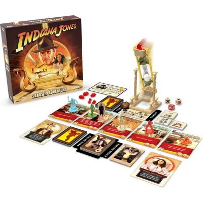 Jeu de Société Indiana Jones Sands of Adventure de Funko Games - Stratégie, Aventure, 8+ Jeu de Société Indiana Jones Sands of Adventure de Funko Games - Stratégie, Aventure, 8+