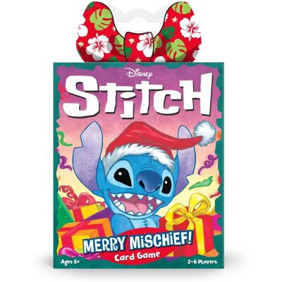 Disney Stitch Holiday Card Game - 2-6 Players Disney Stitch Holiday Card Game - 2-6 Players