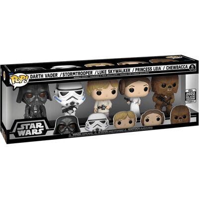 Funko Vnyl 5pk Star Wars Celebration 2022 Esclusivo Funko Vnyl 5pk Star Wars Celebration 2022 Esclusivo