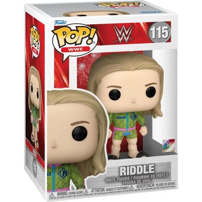 Funko Pop! WWE Riddle Matt Riddle - Action Figures Funko Pop! WWE Riddle Matt Riddle - Action Figures