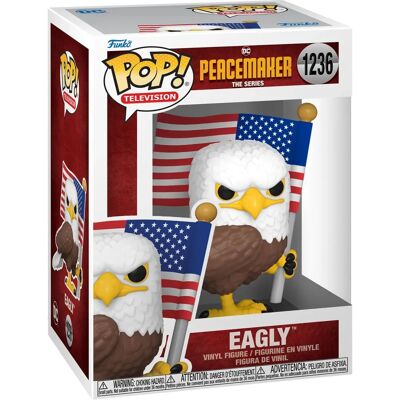 Funko Peacemaker Eagly Figura de vinil - Série de TV - FK64186 Funko Peacemaker Eagly Figura de vinil - Série de TV - FK64186