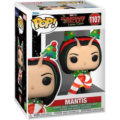 Funko Pop! Marvel Guardiani della Galassia Speciale Natalizio Mantis Figura in Vinile Funko Pop! Marvel Guardiani della Galassia Speciale Natalizio Mantis Figura in Vinile