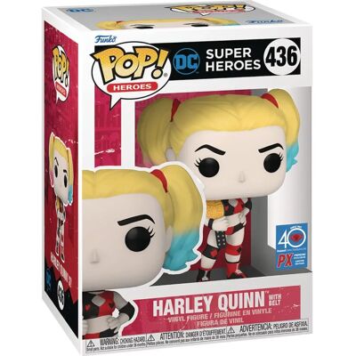 Funko Pop Harley Quinn Cintura Esclusiva USA - Figura in Vinile Funko Pop Harley Quinn Cintura Esclusiva USA - Figura in Vinile