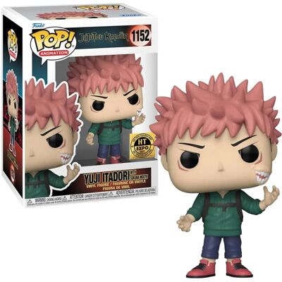 Funko Pop! Animación Jujutsu Kaisen - Yuji Itadori con Sukuna Boca 1152 Funko Pop! Animación Jujutsu Kaisen - Yuji Itadori con Sukuna Boca 1152