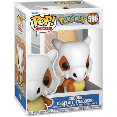 Funko Cubone Vinyl Figure - 9cm - Pokémon POP! Series Funko Cubone Vinyl Figure - 9cm - Pokémon POP! Series
