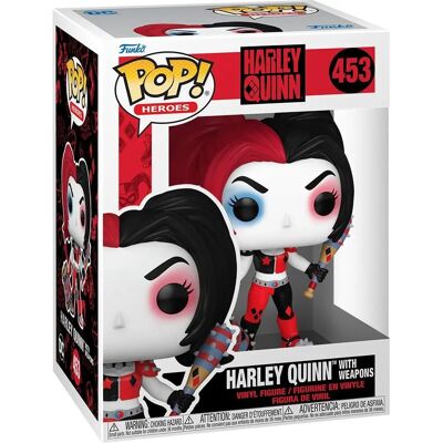 Funko Pop! Hrdinové: Harley Quinn - Harley Quinn s Zbraněmi 453 Funko Pop! Hrdinové: Harley Quinn - Harley Quinn s Zbraněmi 453