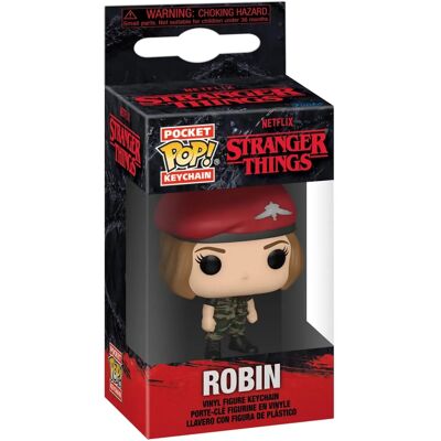Porte-clé Funko Robin Chasseur - Stranger Things S4 Vinyle Porte-clé Funko Robin Chasseur - Stranger Things S4 Vinyle