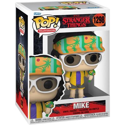 Funko Pop! Mike Wheeler Stranger Things Temporada 4 - Figura Colecionável Funko Pop! Mike Wheeler Stranger Things Temporada 4 - Figura Colecionável