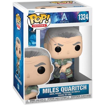 Funko Pop! Miles Quaritch Vinylfigur - Sammler-Avatar Spielzeug Funko Pop! Miles Quaritch Vinylfigur - Sammler-Avatar Spielzeug