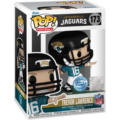 Funko POP! Trevor Lawrence Jacksonville Jaguars Vinylfigur - 4,15 Zoll Funko POP! Trevor Lawrence Jacksonville Jaguars Vinylfigur - 4,15 Zoll
