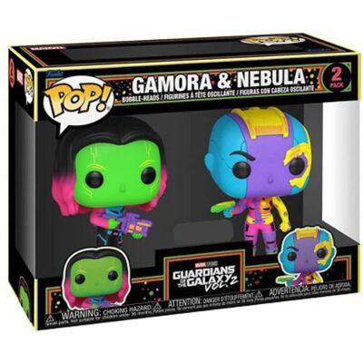 Funko Gamora & Nebula Light Black 2pk - Figure Collezionabili Funko Gamora & Nebula Light Black 2pk - Figure Collezionabili