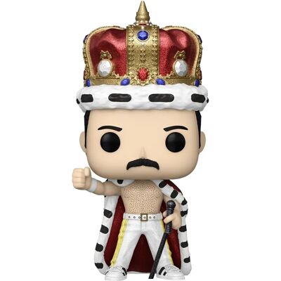 Funko POP Queen Freddie Mercury King Diamond Glitter US Ex Pop! Vinyl - Figura kolekcjonerska Funko POP Queen Freddie Mercury King Diamond Glitter US Ex Pop! Vinyl - Figura kolekcjonerska