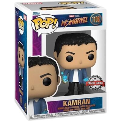 Funko Pop Kamran Marvel Action Figur - US exklusiv Vinyl Funko Pop Kamran Marvel Action Figur - US exklusiv Vinyl