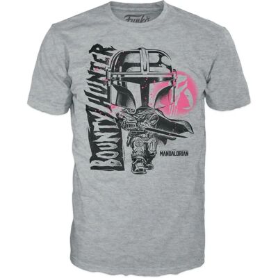 Funko Star Wars The Mandalorian Maglietta - Cacciatore di taglie - Maglietta Funko Star Wars The Mandalorian Maglietta - Cacciatore di taglie - Maglietta