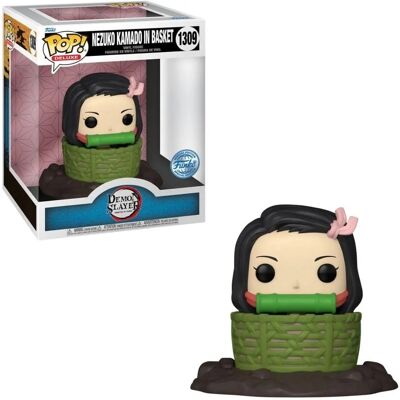 Funko Pop Nezuko Kamado nel Cestino - Demon Slayer - Action Figure Funko Pop Nezuko Kamado nel Cestino - Demon Slayer - Action Figure