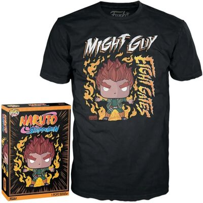 Funko Naruto Might Guy L T-Shirt - Naruto Shippuden Funko Naruto Might Guy L T-Shirt - Naruto Shippuden