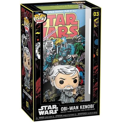 Figura in vinile Funko Obi-Wan Kenobi - Copertina fumetto Star Wars - 9cm Figura in vinile Funko Obi-Wan Kenobi - Copertina fumetto Star Wars - 9cm