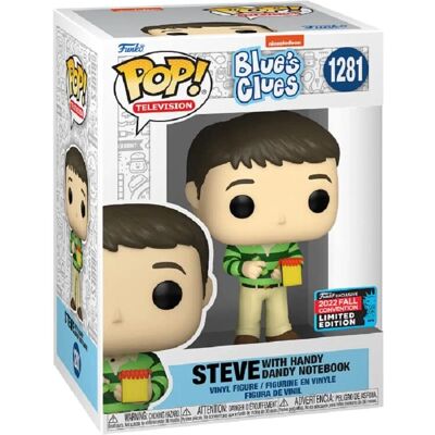 Funko Pop! Steve mit Notizbuch - Blue's Clues - Sammelfigur Funko Pop! Steve mit Notizbuch - Blue's Clues - Sammelfigur