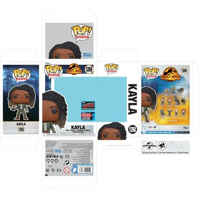 Funko Kayla Jurassic World POP! - Figurka z winylu - 9 cm Funko Kayla Jurassic World POP! - Figurka z winylu - 9 cm