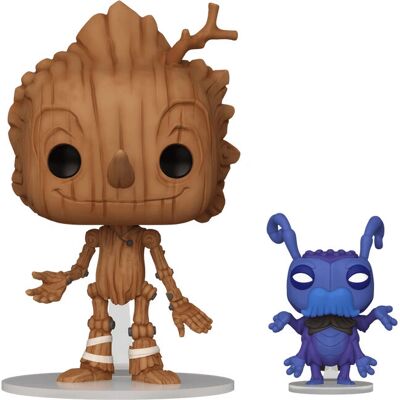 Funko Pop! Filmes: Pinóquio - Pinóquio e Grilo Nº1299 Funko Pop! Filmes: Pinóquio - Pinóquio e Grilo Nº1299