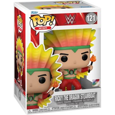 Funko Pop WWE Ricky Steamboat Figura Collezionabile in Vinile - WWE Funko Pop WWE Ricky Steamboat Figura Collezionabile in Vinile - WWE