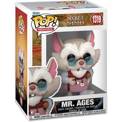 Funko Pop Mr. Ages - A NIMH titka vinyl figura - 9 cm Funko Pop Mr. Ages - A NIMH titka vinyl figura - 9 cm