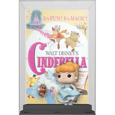 Funko Pop! Filmplakate: Disney 100 - Filme - Cinderella - Cinderella mit JAQ N°12 Funko Pop! Filmplakate: Disney 100 - Filme - Cinderella - Cinderella mit JAQ N°12