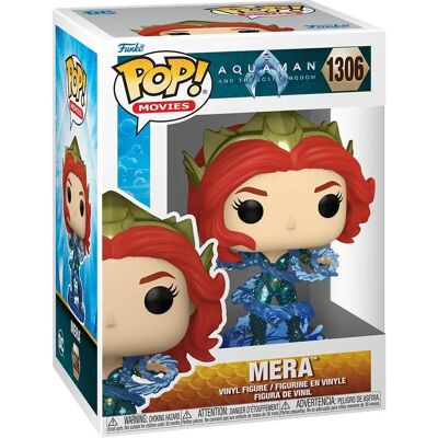 Funko Pop! Películas: DC Aquaman Y El Reino Perdido - Mera N°1306 Funko Pop! Películas: DC Aquaman Y El Reino Perdido - Mera N°1306