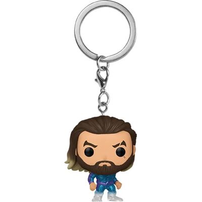 Funko Aquaman Stealth Anzug Pocket Pop Schlüsselanhänger - Schlüsselanhänger - DC Funko Aquaman Stealth Anzug Pocket Pop Schlüsselanhänger - Schlüsselanhänger - DC