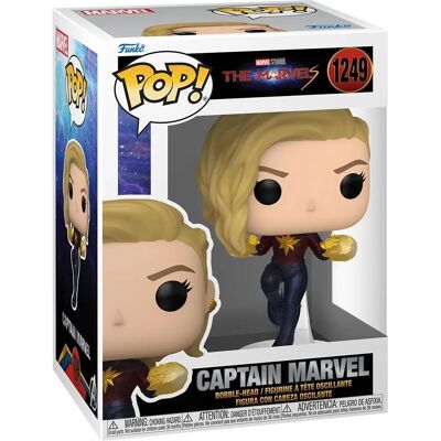 Funko Pop! Marvel The Marvels 2023 - Captain Marvel Funko Pop! Marvel The Marvels 2023 - Captain Marvel