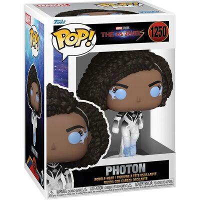 Funko Pop! Marvel The Marvels 2023 - Photon - Publicité Funko Pop! Marvel The Marvels 2023 - Photon - Publicité