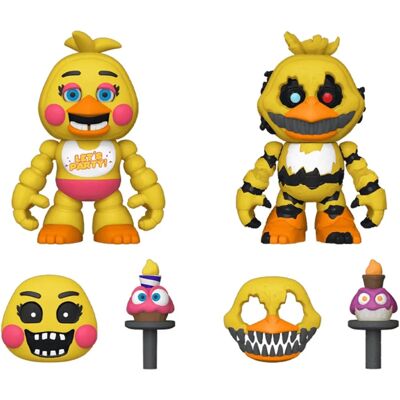 Funko Snaps! Cinque notti da Freddy - Toy Chica e Nightmare Chica Funko Snaps! Cinque notti da Freddy - Toy Chica e Nightmare Chica
