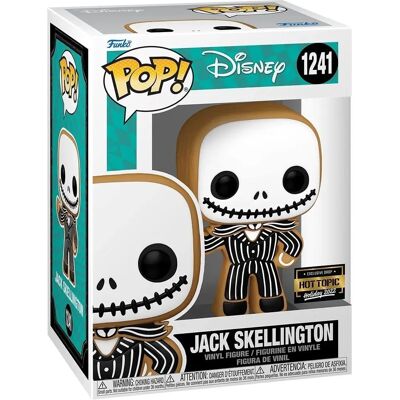 Funko Jack Skellington Pan di Zenzero - Pesadilla Prima di Natale Action Figure Funko Jack Skellington Pan di Zenzero - Pesadilla Prima di Natale Action Figure