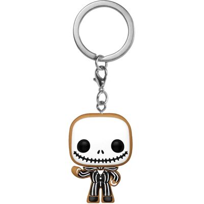 Funko Pocket POP Jack Skellington Pão de Gengibre Chaveiro - Nightmare Before Christmas Funko Pocket POP Jack Skellington Pão de Gengibre Chaveiro - Nightmare Before Christmas