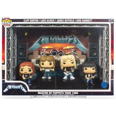 Figurki vinyl Funko Pop! Metallica Master of Puppets Tour - Figurki vinyl Figurki vinyl Funko Pop! Metallica Master of Puppets Tour - Figurki vinyl